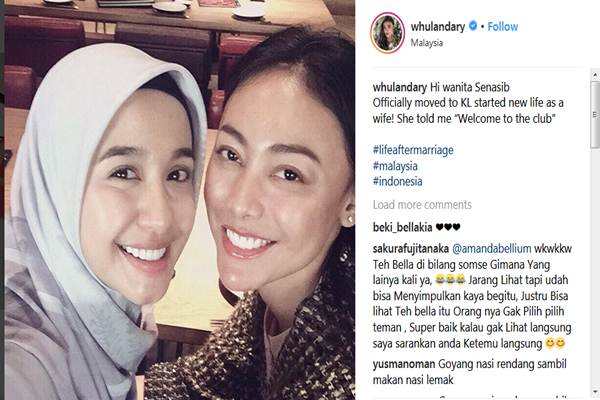  Whulandary Herman Resmi Pindah ke Malaysia Ikut Suami
