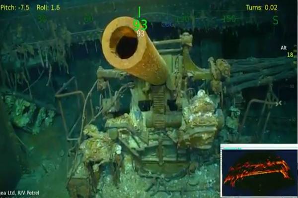 Wow, Kapal USS Lexington Ditemukan Setelah 76 Tahun Hilang