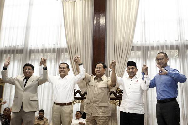  Gerindra : Cawapres Prabowo dari Unsur Nasionalis