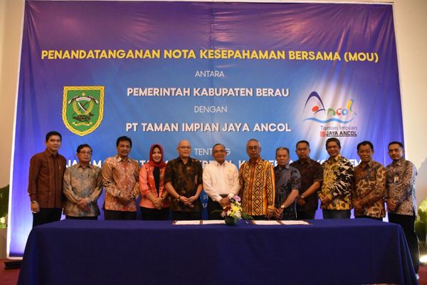  Jaya Ancol Jalin Kerja Sama Konservasi Biota Laut dengan Kabupaten Berau