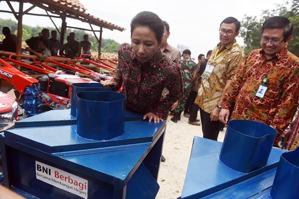  Bank BNI Salurkan KUR Kepada Petani Lahan Hutan