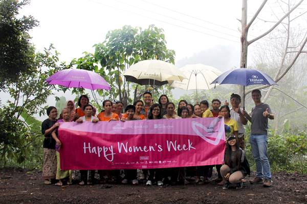  Rayakan Women\'s Week, Hilton Bali Gandeng Komunitas Petani Kopi Wanita