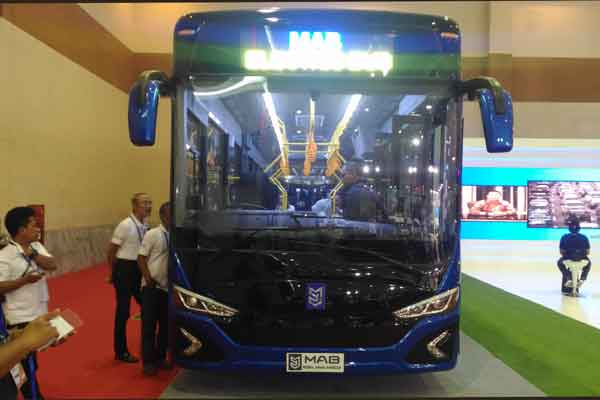 Karoseri New Armada Bangun Bodi Bus Listrik MAB