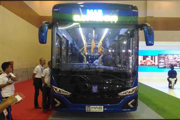  Karoseri New Armada Bangun Bodi Bus Listrik MAB