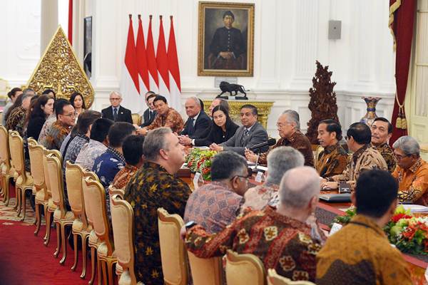  Presiden Jokowi Bertemu Delegasi US-ASEAN Business Council