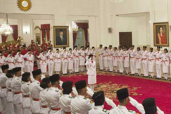  Wiranto Ajak Purna Paskibraka Indonesia Jadi Pasukan Inti Bela Negara