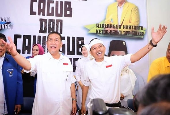  PILGUB JABAR 2018: Elektabilitas Meroket, Deddy-Dedi Tak Mau Jumawa