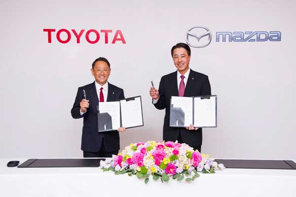  Mazda dan Toyota Dirikan Joint Venture di AS, Pabrik Beroperasi Mulai 2021