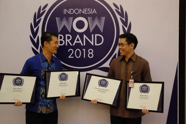  8 Produk dan Layanan BCA Raih Penghargaan Indonesia Wow Brand 