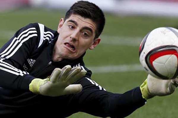  Courtois Akui Gol Pertama Messi Salah Dirinya