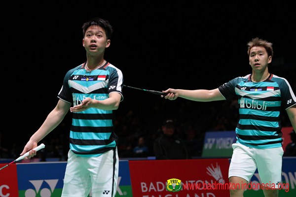  All England 2018: Bertemu Ganda Denmark di Semifinal, Rekor Kemenangan Berpihak ke Marcus Gideon/Kevin Sanjaya