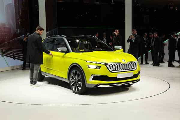  Skoda Vision X, SUV Urban Hibrida AWD Tanpa Poros Kardan