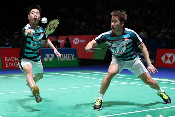  All England 2018: Marcus/Kevin Hadapi Wakil Denmark di Laga Final