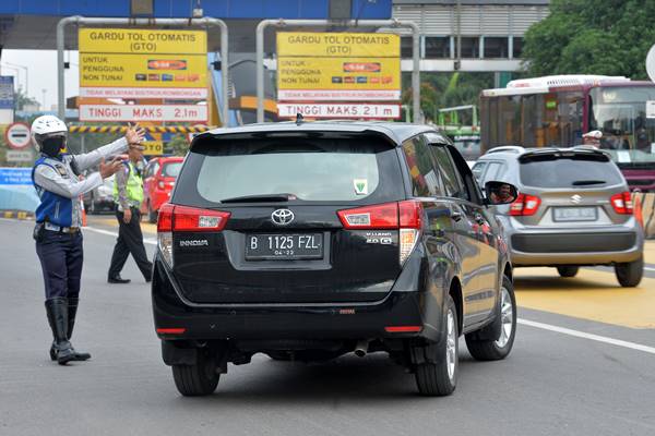  GANJIL GENAP TOL BEKASI  : Menhub: Macet Mulai Terurai