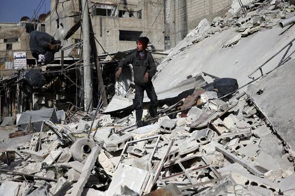  Bom di Afrin Tewaskan 7 Warga Sipil Suriah