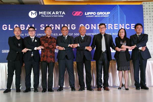  Lippo Group Jalin Kerjasama Logistik dan Fintech di Proyek Meikarta