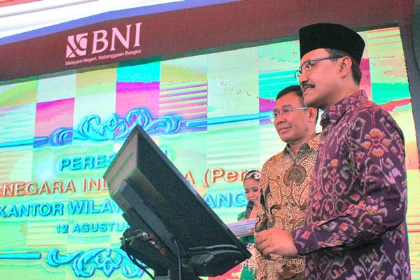  BNI WILAYAH MALANG  :  Program Padat Karya Tunai Direalisasikan