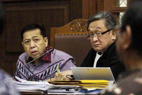  Sidang Korupsi KTP Elekronik : Setnov Sebut Puan Maharani dan Pramono Terima US$500 Ribu