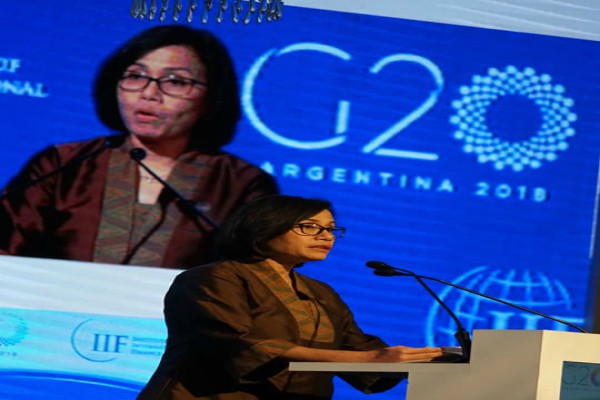  PERTEMUAN G20 DI ARGENTINA: Menkeu Sri Mulyani Minta Kesetaraan dalam Pemungutan Pajak Digital