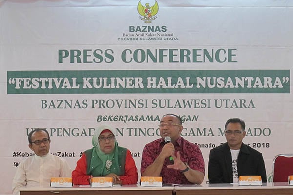  Baznas Perkuat Kuliner Halal di Sulawesi Utara