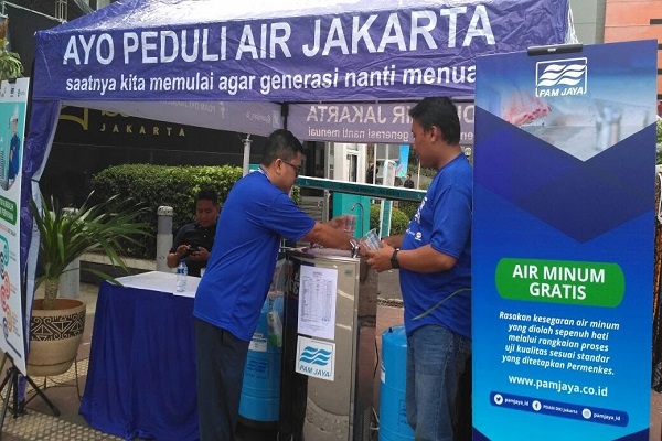  PAM Jaya Ajak Warga Tidak Mengambil Air Tanah