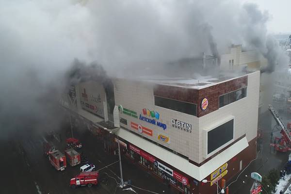  Mal Terbakar di Rusia, Korban Tewas Jadi 48 Orang