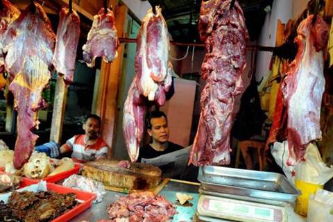  Bulog Sumsel Jual Daging Rp80.000/Kilogram