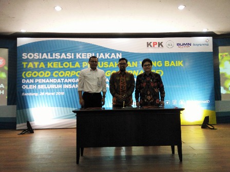  Jaga Pelaksanaan Tata Kelola yang Baik, Bio Farma Sosialisasikan Pakta Integritas