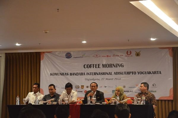  Angkasa Pura I Adisutjipto Inisiasi Coffee Morning 