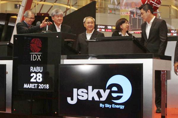  Pencatatan Umum Perdana Saham Sky Energy Indonesia