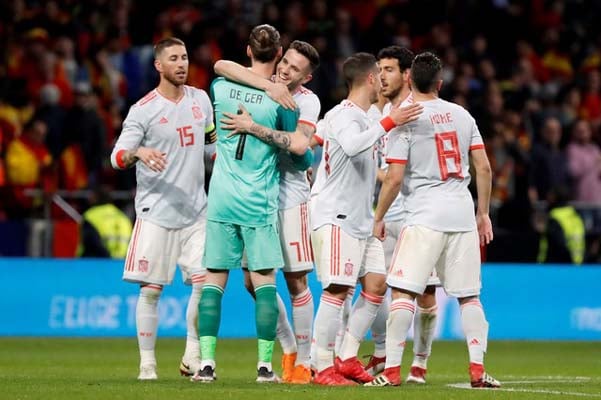  Hasil Uji Coba Piala Dunia: Spanyol Kuliti Argentina Skor Telak 6-1