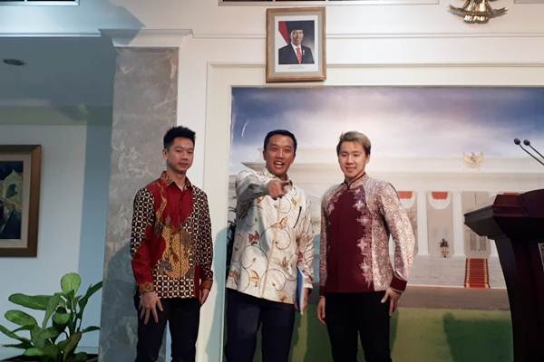  Asian Games 2018: Presiden Jokowi Nitip Medali Emas ke Pasangan Marcus Gideon/Kevin Sanjaya