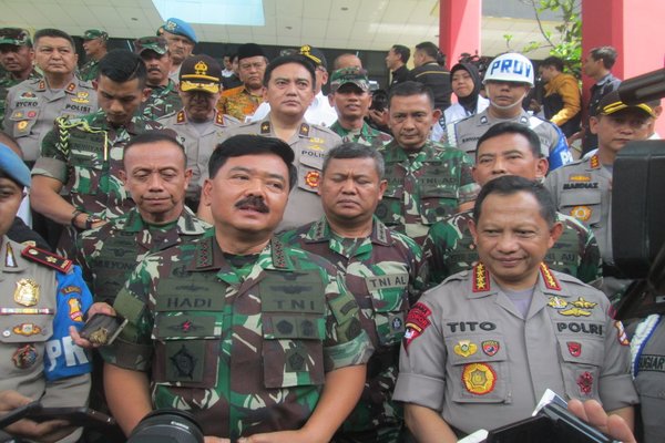  Panglima TNI & Kapolri Beri Arahan 2.500 Personel di Semarang