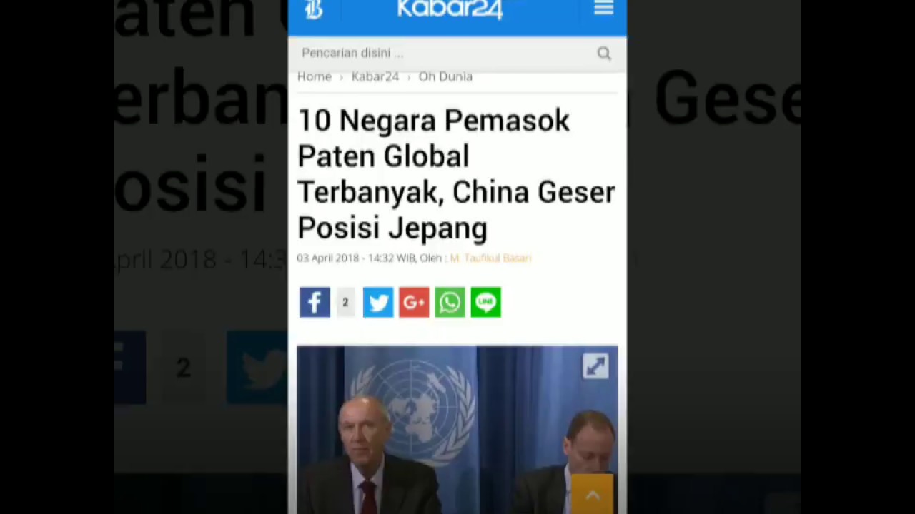  10 Negara Pemasok Paten Global Terbanyak, China Geser Posisi Jepang
