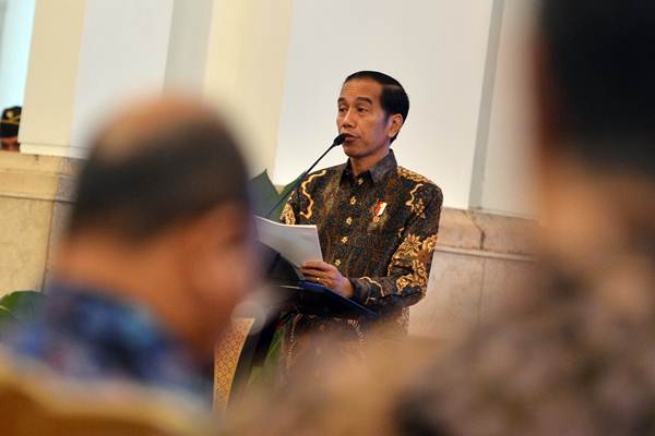  Celetuk Jokowi, Ini Kok Serba 4: Partai no. 4, Tanggal 4, Bulan 4, Marking Indonesia 4.0