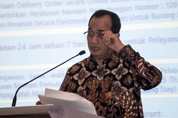  Menhub Minta Pengusaha Sukabumi Gunakan Angkutan Laut