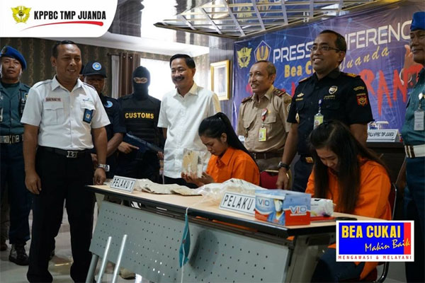  Dalam Satu Pekan, Bea Cukai Juanda Gagalkan Dua Percobaan Penyelundupan Sabu