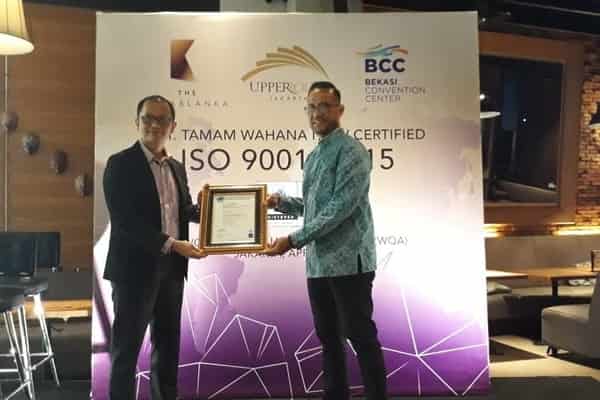  Alcor MICE Upgrade Sertifikasi ISO 9001:2015