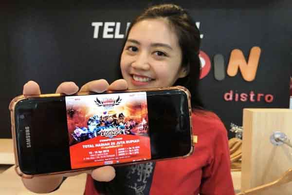  Telkomsel Buka Kompetisi Mobile Legends di Pontianak