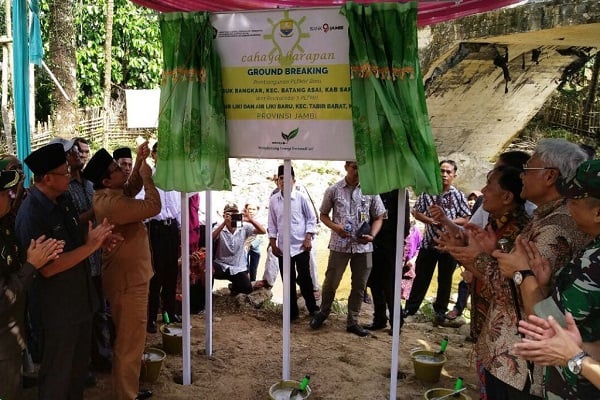  Baznas & UNDP Bangun Pembangkit Listrik Tenaga Mikro Hidro di Jambi