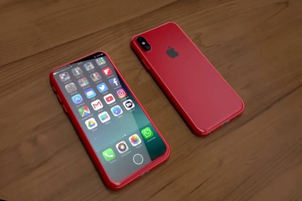  Apple Luncurkan iPhone 8 dan 8 Plus Warna Merah