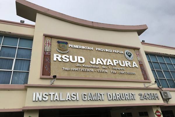  Pasien di RSUD Jayapura Kesulitan Air Bersih