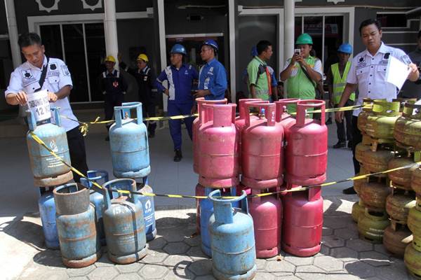  Pengoplosan Tabung Gas Elpiji 3Kg