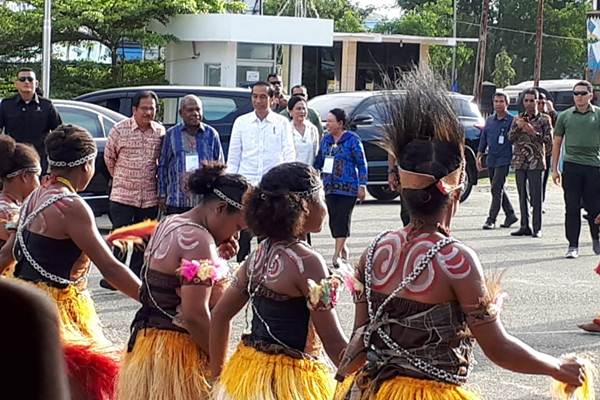  Presiden Jokowi Kunjungi Kabupaten Jayapura, Papua
