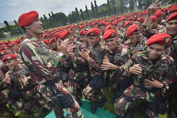  HUT KOPASSUS : Prajurit Kopassus Harus Siap Hadapi Perang Proxy