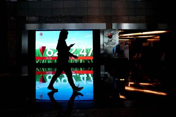  IHSG Ditutup Melemah 40,47 Poin