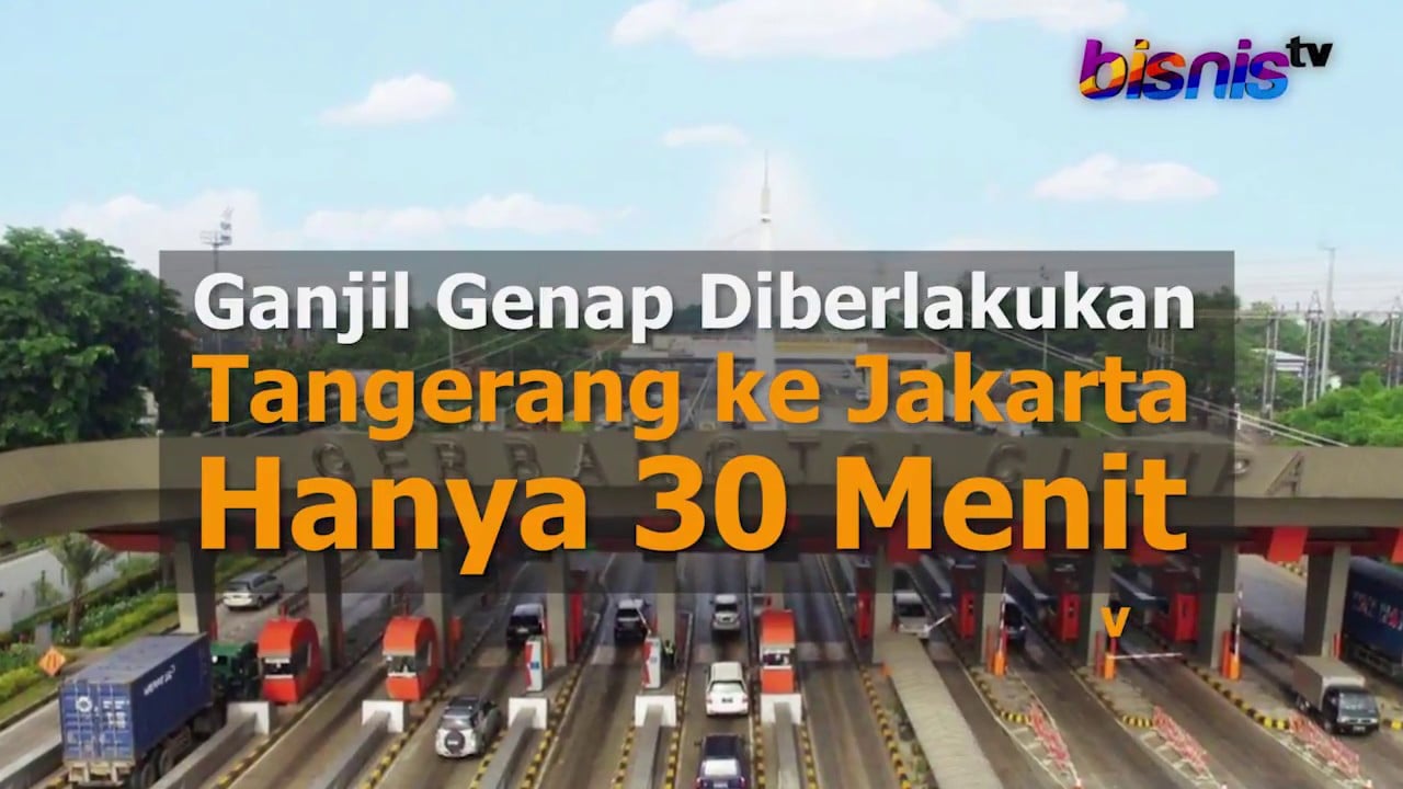  Kebijakan Ganjil Genap di Tol Jagorawi & Jakarta—Tangerang Berlaku mulai Hari Ini