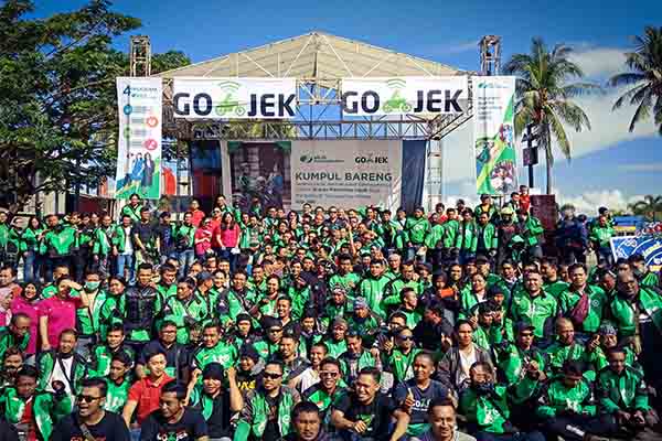  Mitra Gojek Peserta BPJS-TK Masih Minim