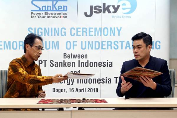  Sky Energy Bersinergi dengan Sanken Electric