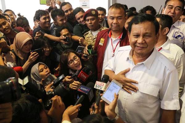  Gerindra Akan Patuhi Syarat PKS Untuk Pasangan Capres-Cawapres